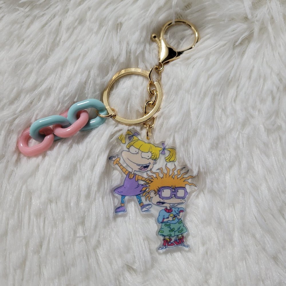 Rugrats Angelica & Chuckie Keychain
